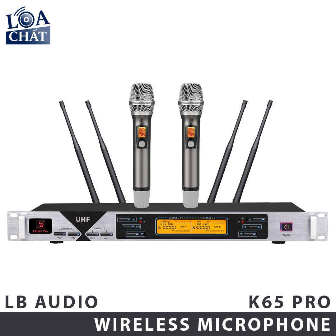 MICRO KHÔNG DÂY LB AUDIO K65 PRO