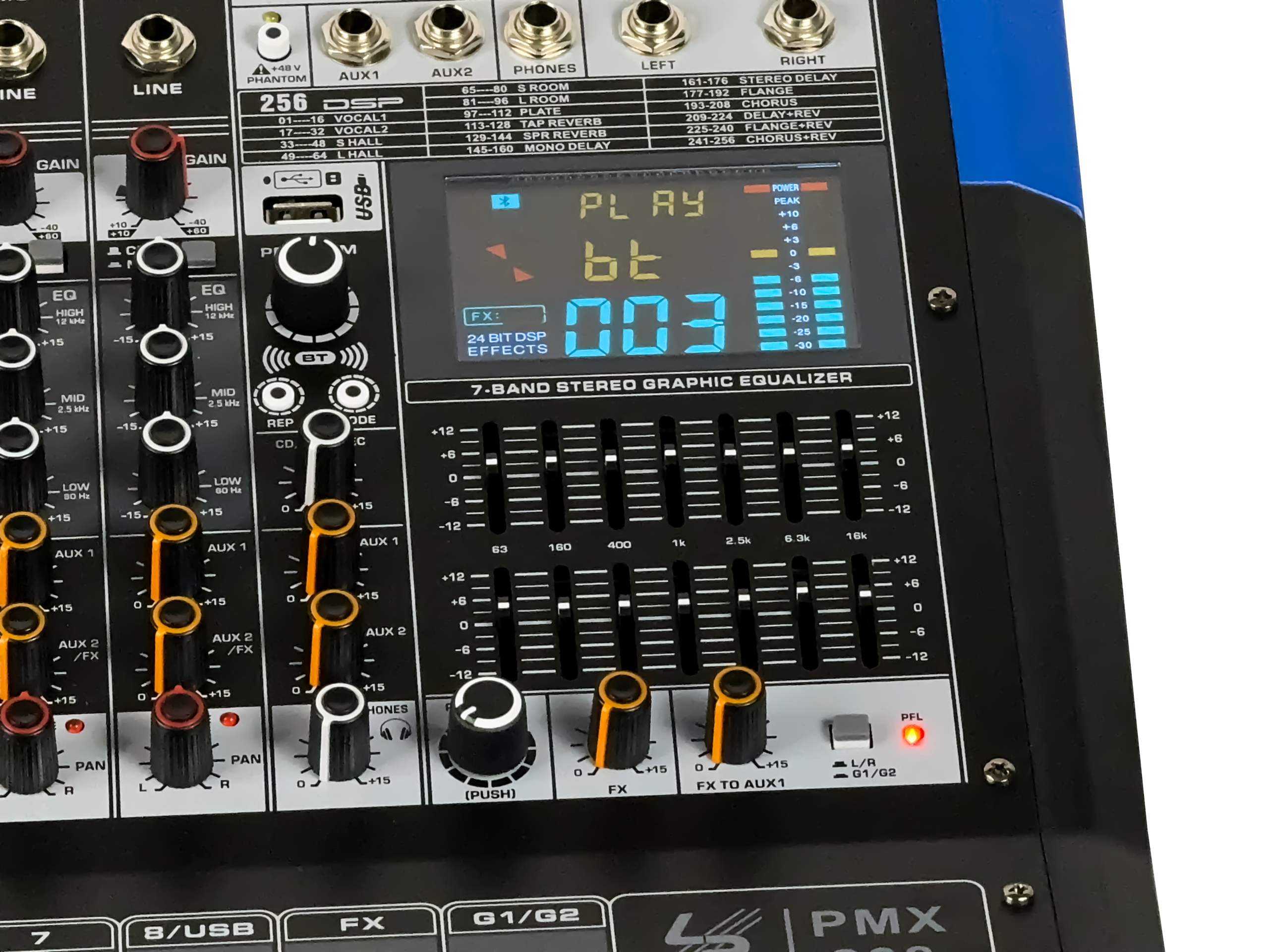 MIXER LB AUDIO PMX808 - Ảnh 5
