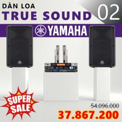 Dàn loa Karaoke YAMAHA ( Micro LB K38, Quản lý Nguồn LB008, Vang Số E1000 )