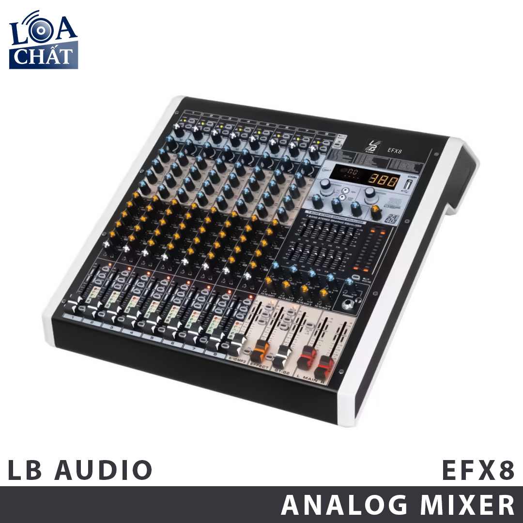 Mixer Analog EFX8 8 Kênh